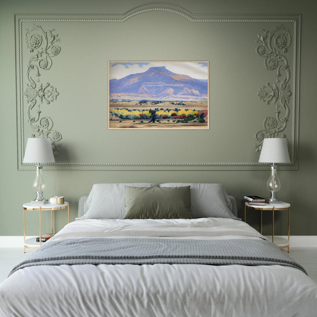 Pedernal Framed Poster | Georgia O'Keeffe Framed Prints Wall Art | Georgia O Keeffe Prints