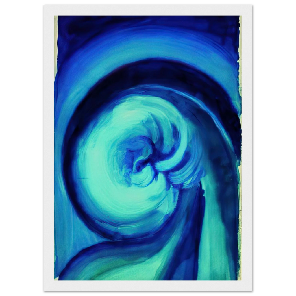 Blue I Framed Poster | Georgia O'Keeffe Framed Prints Wall Art | Georgia O Keeffe Prints