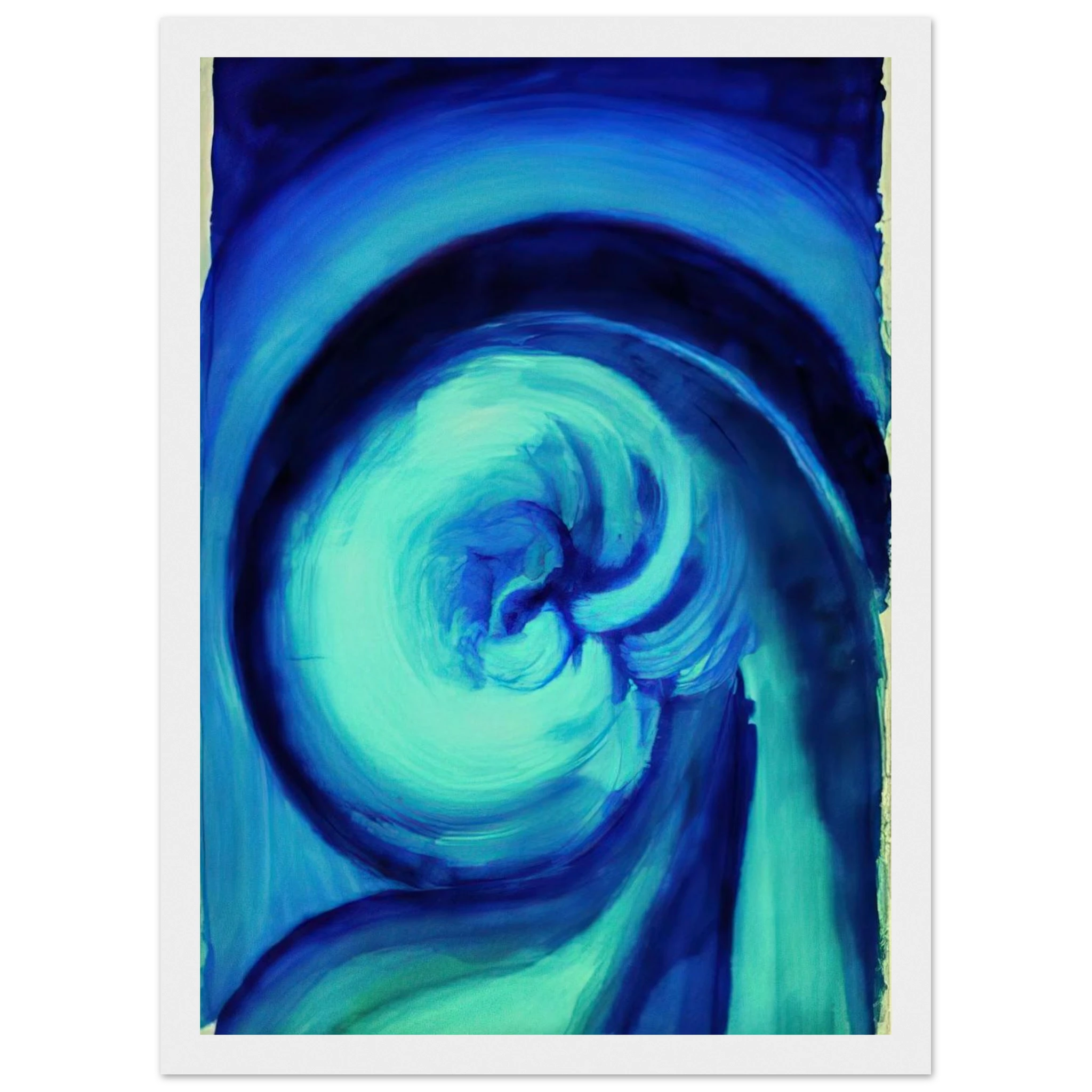 Blue I Framed Poster | Georgia O'Keeffe Framed Prints Wall Art | Georgia O Keeffe Prints