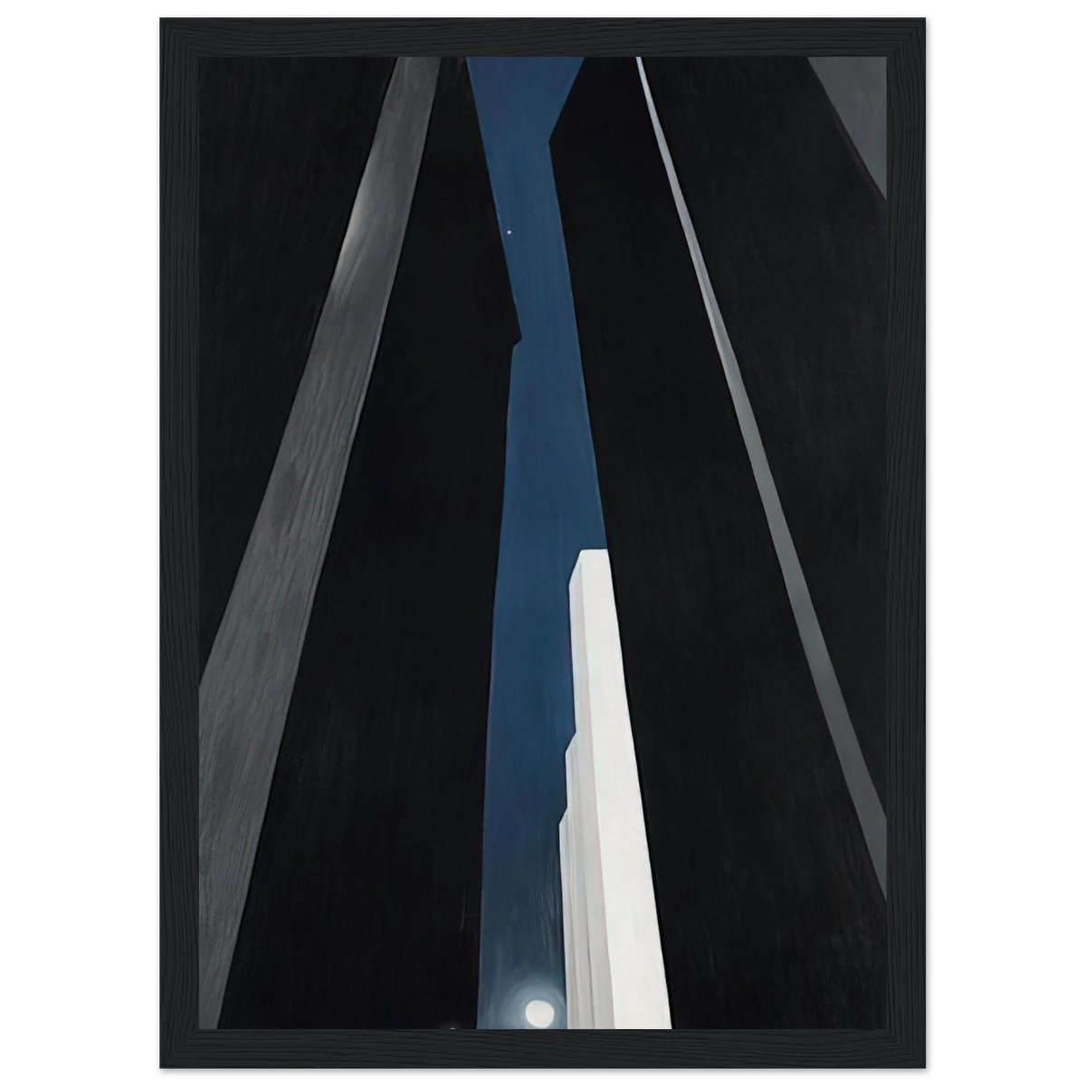 City Night Framed Poster | Georgia O'Keeffe Framed Prints Wall Art | Georgia O Keeffe Prints
