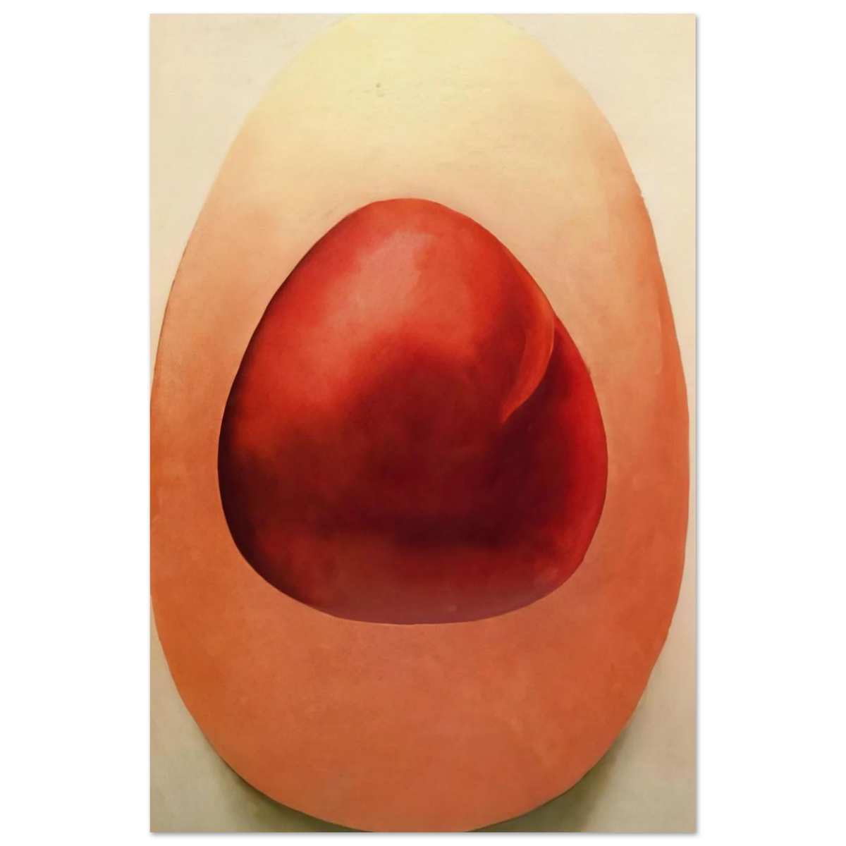 Red and Pink Rocks Poster | Georgia O'Keeffe Poster | Georgia O Keeffe Prints