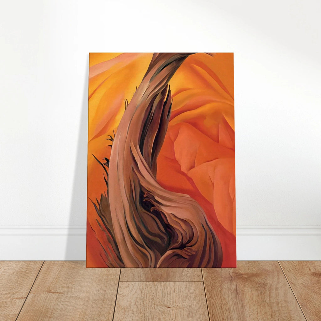 Stump in Red Hills Canvas | Georgia O'Keeffe Canvas | Georgia O Keeffe Prints