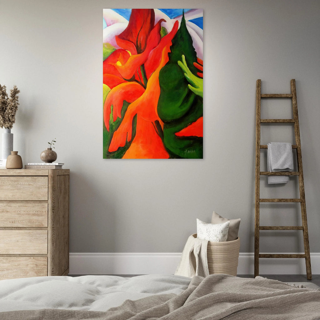 Melting Volcano Poster | Georgia O'Keeffe Poster | Georgia O Keeffe Prints