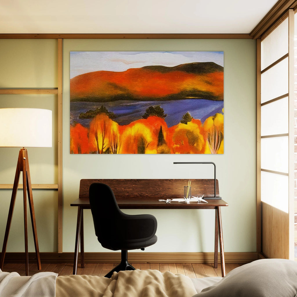 Lake George, Autumn Poster | Georgia O'Keeffe Poster | Georgia O Keeffe Prints