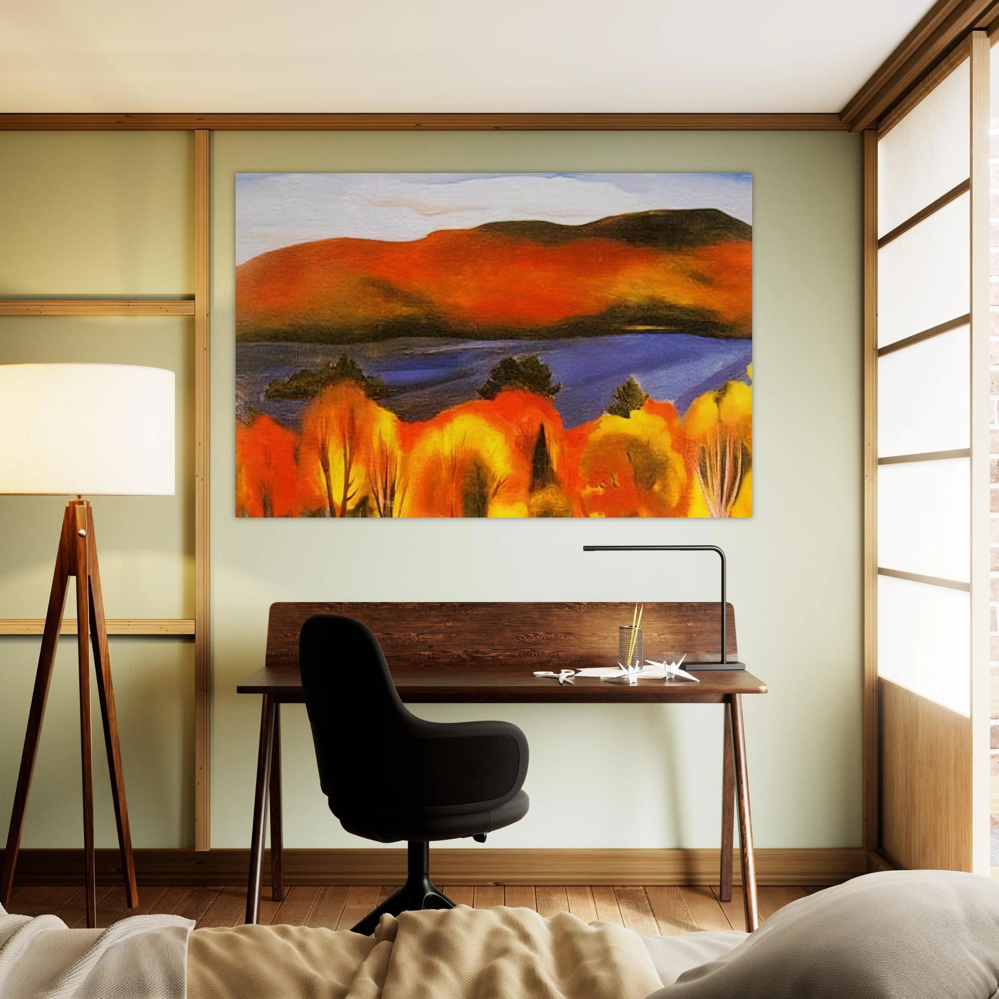 Lake George, Autumn Poster | Georgia O'Keeffe Poster | Georgia O Keeffe Prints