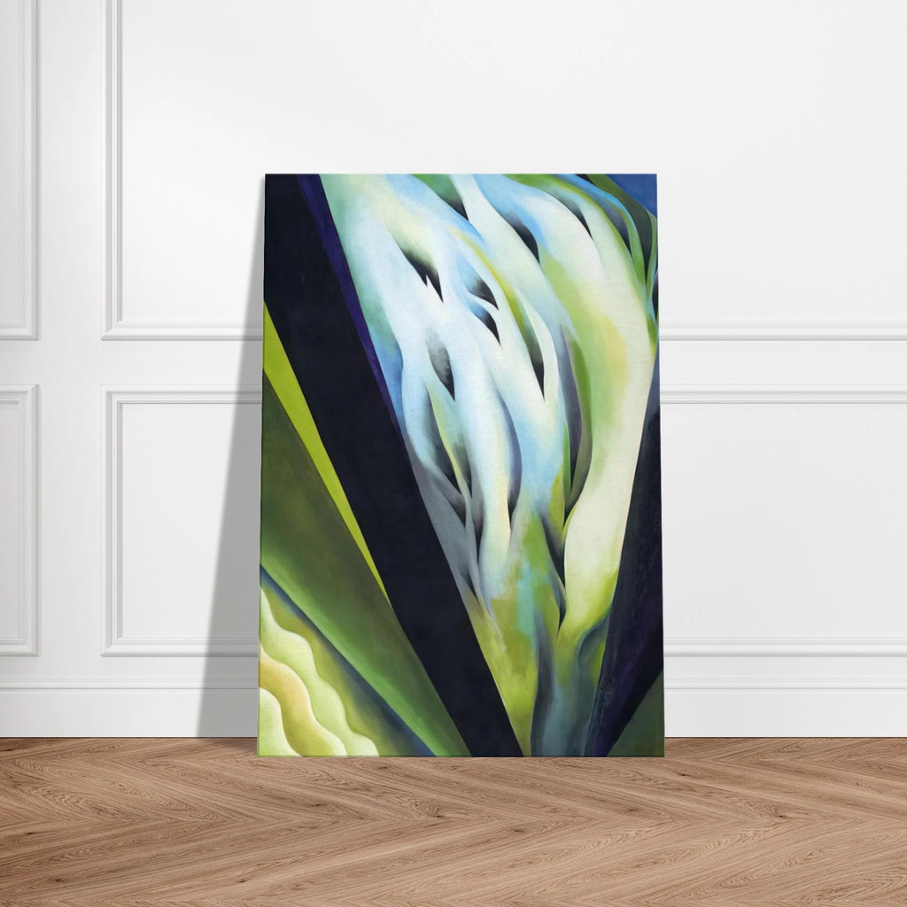 Blue and Green Music Canvas | Georgia O'Keeffe Canvas | Georgia O Keeffe Prints