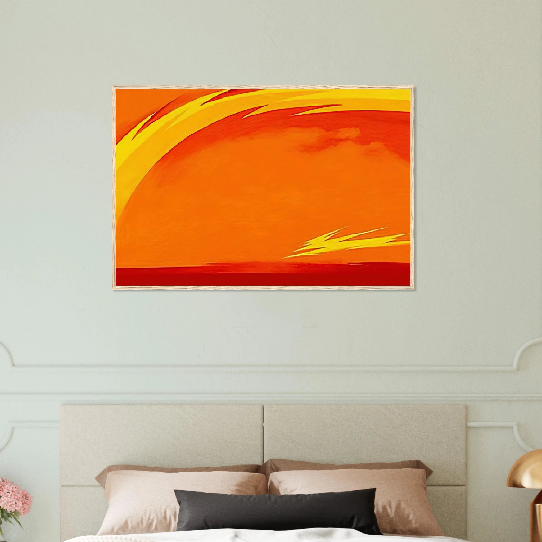 From the Plains II Framed Poster | Georgia O'Keeffe Framed Prints Wall Art | Georgia O Keeffe Prints