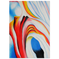 Music Pink and Blue Poster | Georgia O'Keeffe Poster | Georgia O Keeffe Prints