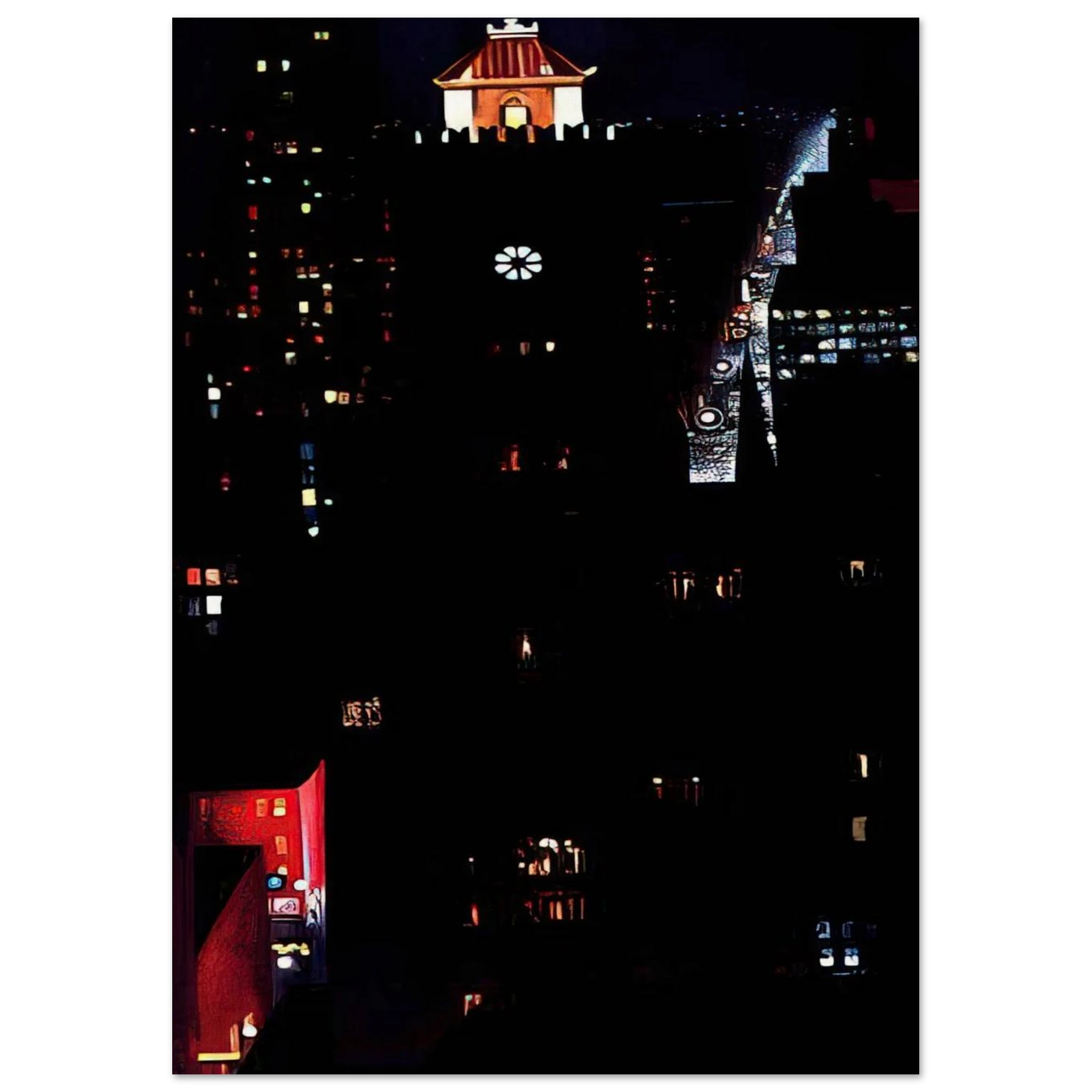 New York Night Poster | Georgia O'Keeffe Poster | Georgia O Keeffe Prints