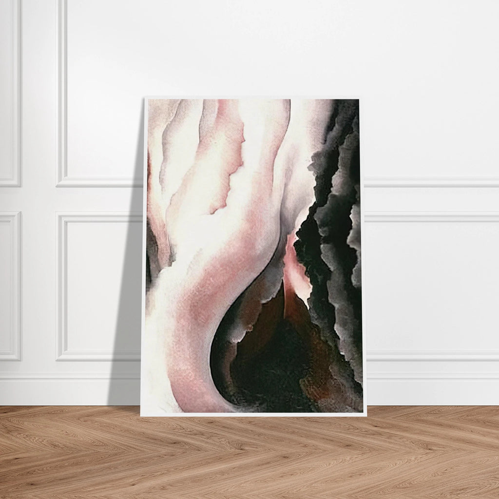 Dark Iris ?2 Framed Poster | Georgia O'Keeffe Framed Prints Wall Art | Georgia O Keeffe Prints