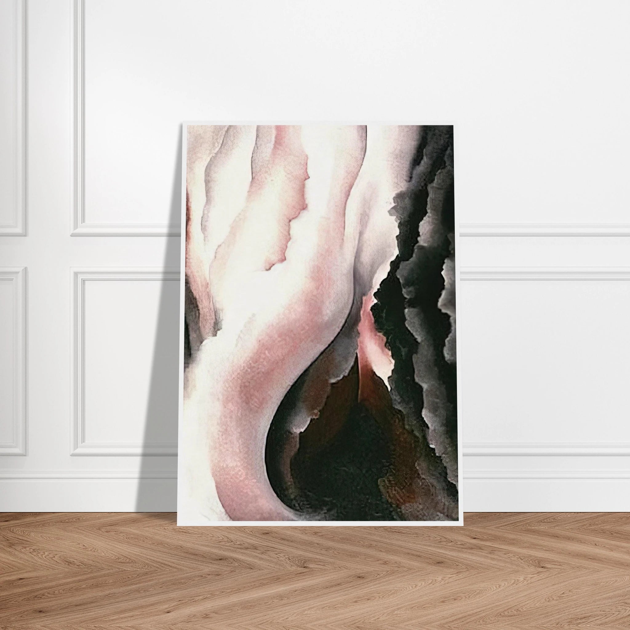 Dark Iris ?2 Framed Poster | Georgia O'Keeffe Framed Prints Wall Art | Georgia O Keeffe Prints