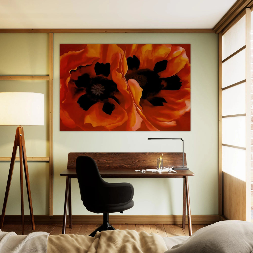 Oriental Poppies Poster | Georgia O'Keeffe Poster | Georgia O Keeffe Prints