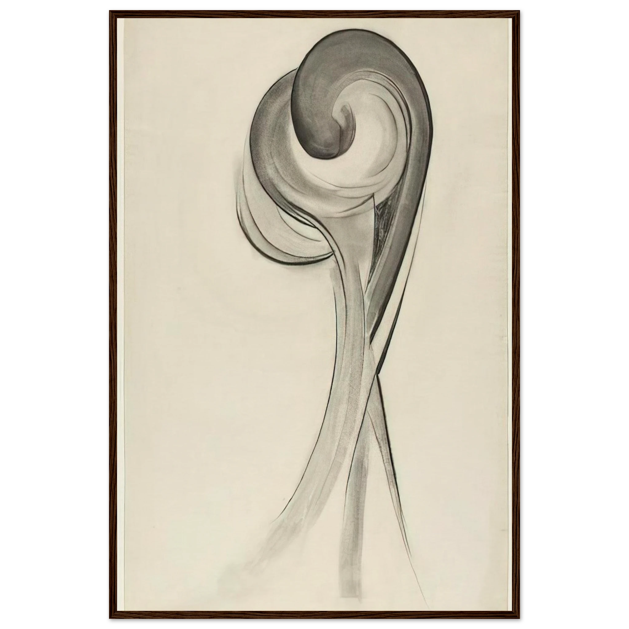 Drawing XII Framed Poster | Georgia O'Keeffe Framed Prints Wall Art | Georgia O Keeffe Prints
