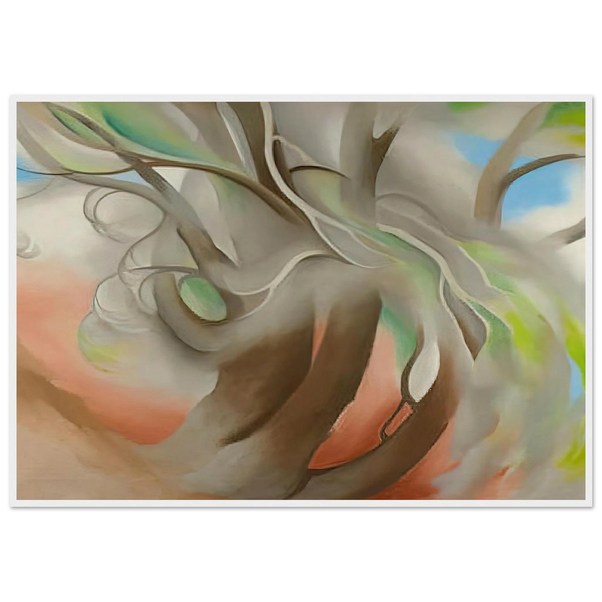 Spring Tree No. II Framed Poster | Georgia O'Keeffe Framed Prints Wall Art | Georgia O Keeffe Prints