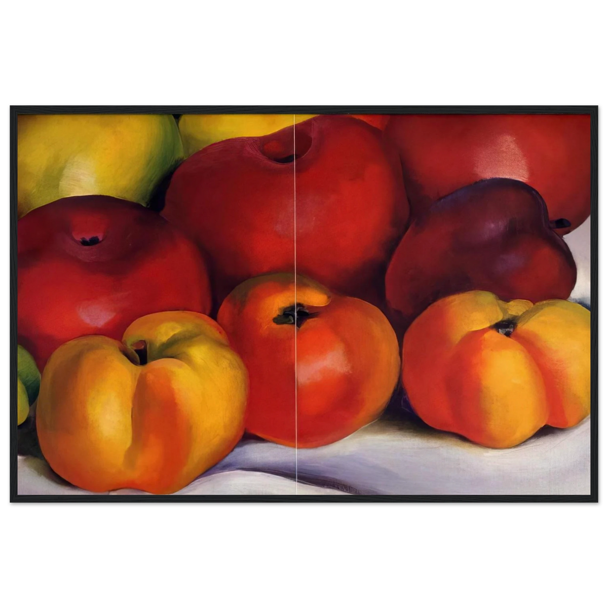 Apple Family Framed Poster | Georgia O'Keeffe Framed Prints Wall Art | Georgia O Keeffe Prints