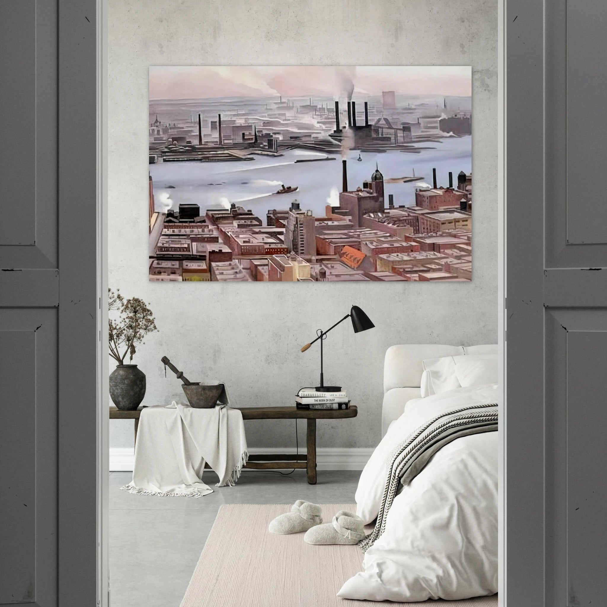 East River from the Thirtieth Story of the Shelton Hotel Poster | Georgia O'Keeffe Poster | Georgia O Keeffe Prints