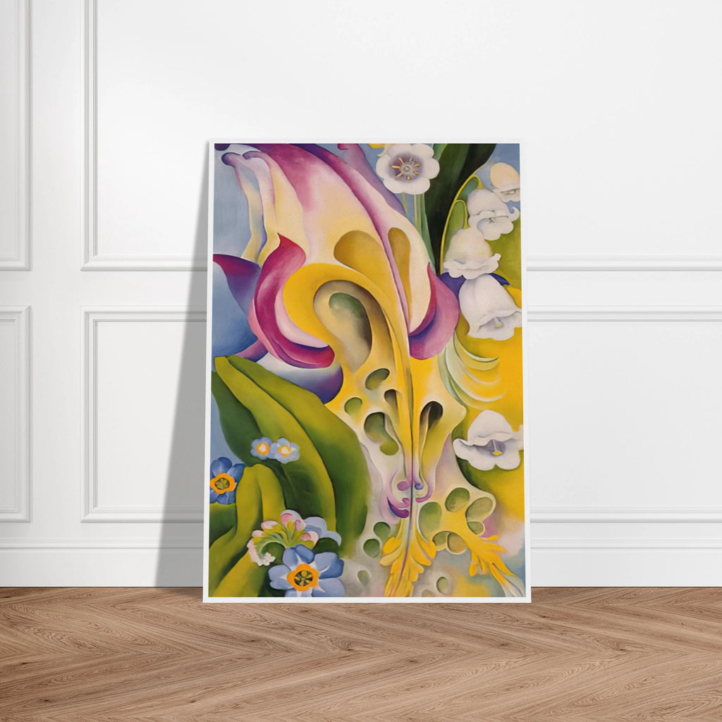 From the Old Garden No 2 Framed Poster | Georgia O'Keeffe Framed Prints Wall Art | Georgia O Keeffe Prints