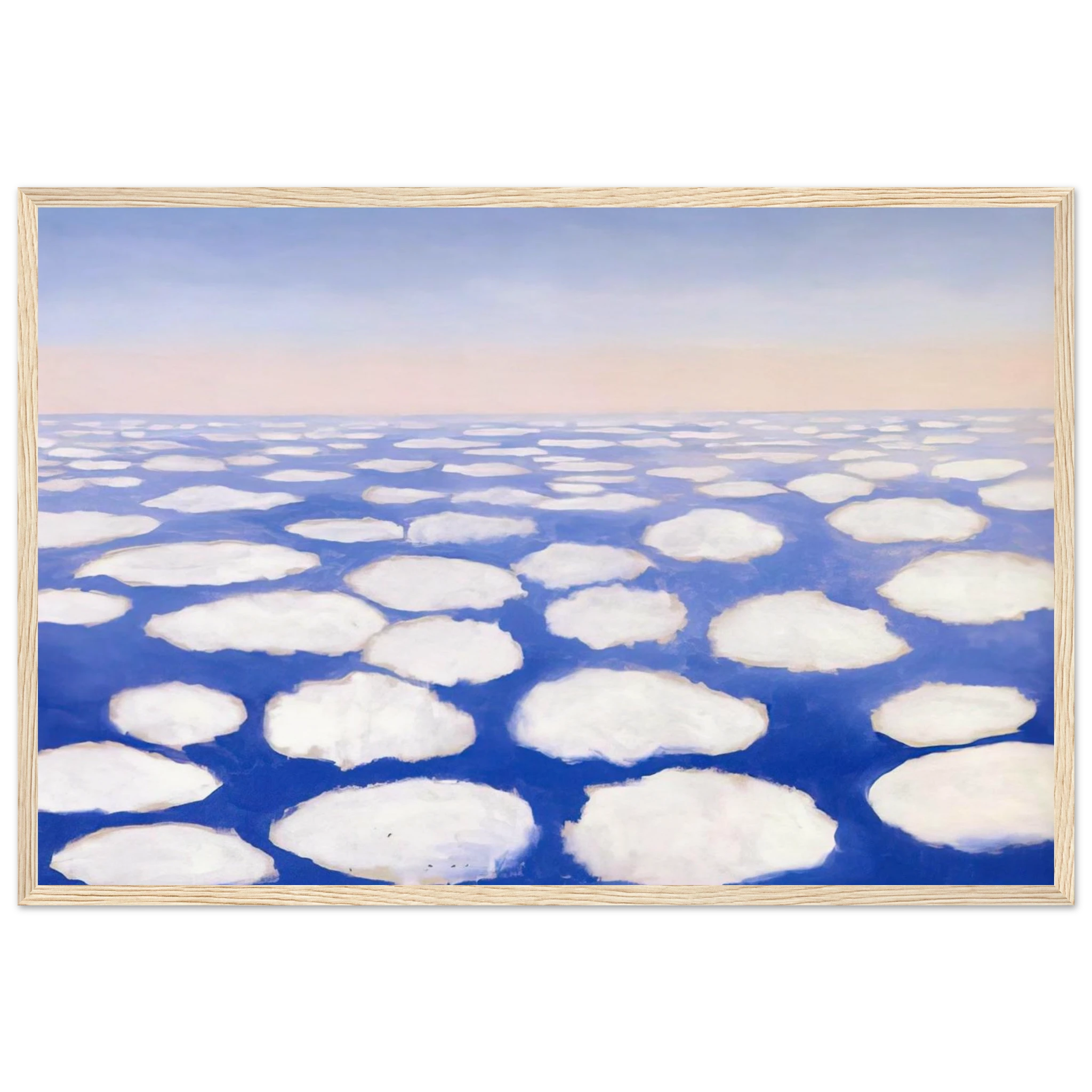 Above the Clouds I Framed Poster | Georgia O'Keeffe Framed Prints Wall Art | Georgia O Keeffe Prints