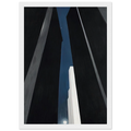 City Night Framed Poster | Georgia O'Keeffe Framed Prints Wall Art | Georgia O Keeffe Prints