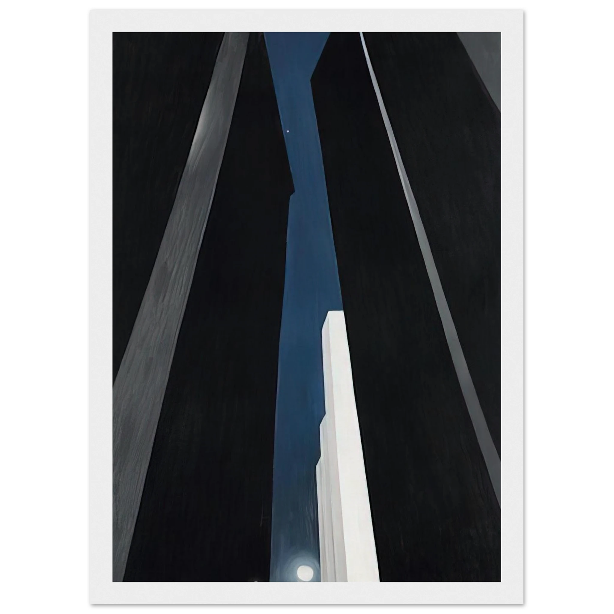 City Night Framed Poster | Georgia O'Keeffe Framed Prints Wall Art | Georgia O Keeffe Prints