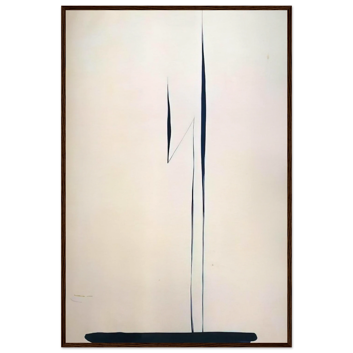 Black Lines 1 Framed Poster | Georgia O'Keeffe Framed Prints Wall Art | Georgia O Keeffe Prints
