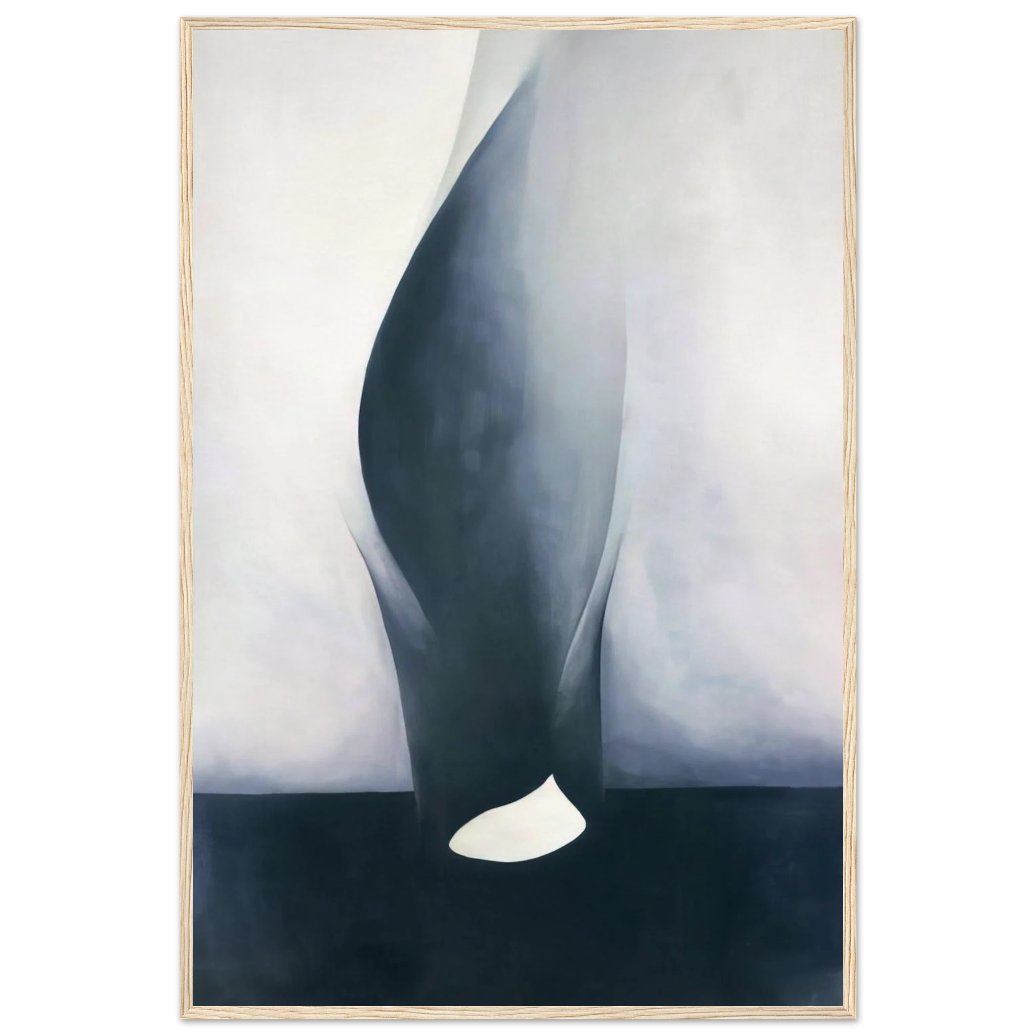 Shell and Old Shingle VI Framed Poster | Georgia O'Keeffe Framed Prints Wall Art | Georgia O Keeffe Prints