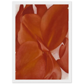Red Cannas Framed Poster | Georgia O'Keeffe Framed Prints Wall Art | Georgia O Keeffe Prints