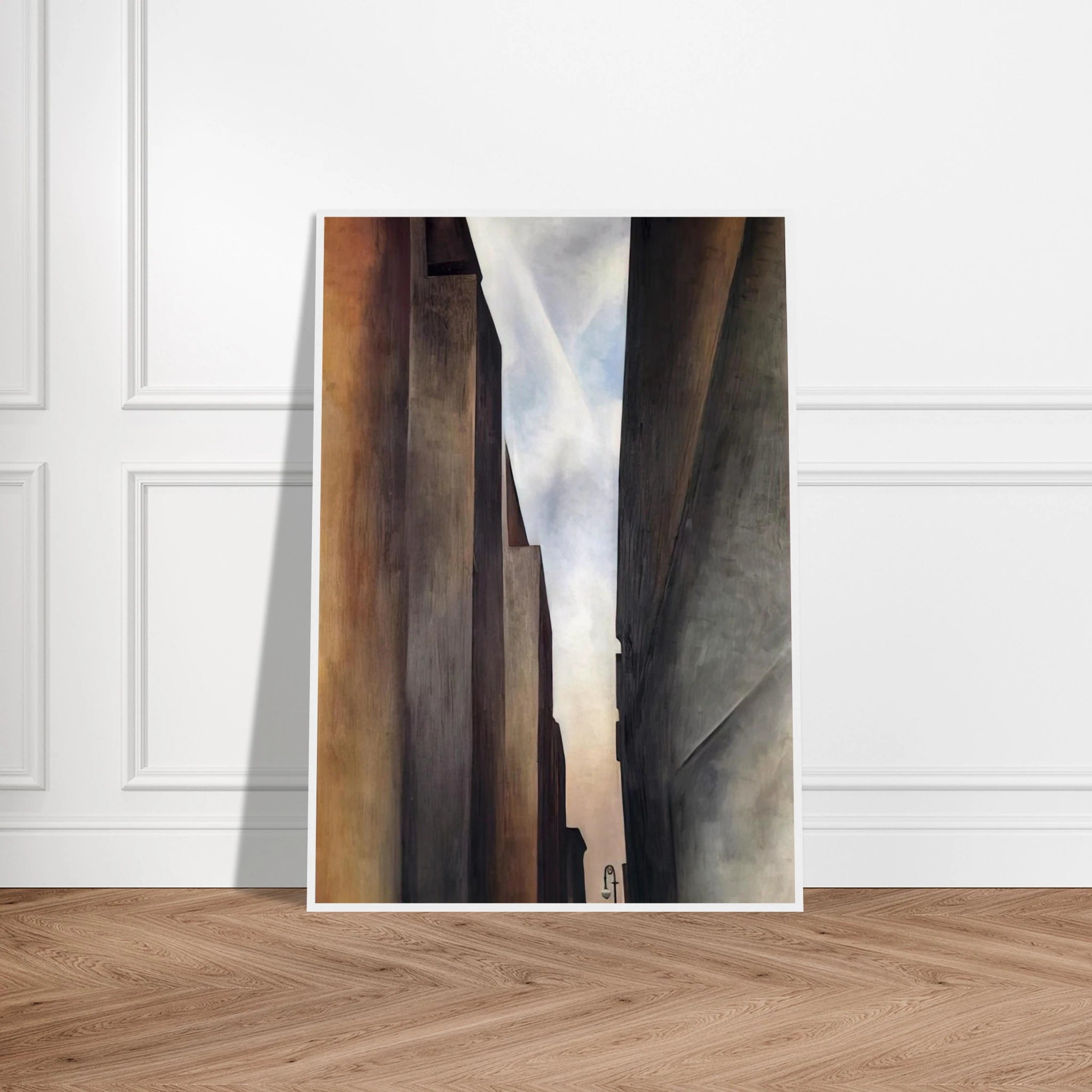 Street of New York II Framed Poster | Georgia O'Keeffe Framed Prints Wall Art | Georgia O Keeffe Prints
