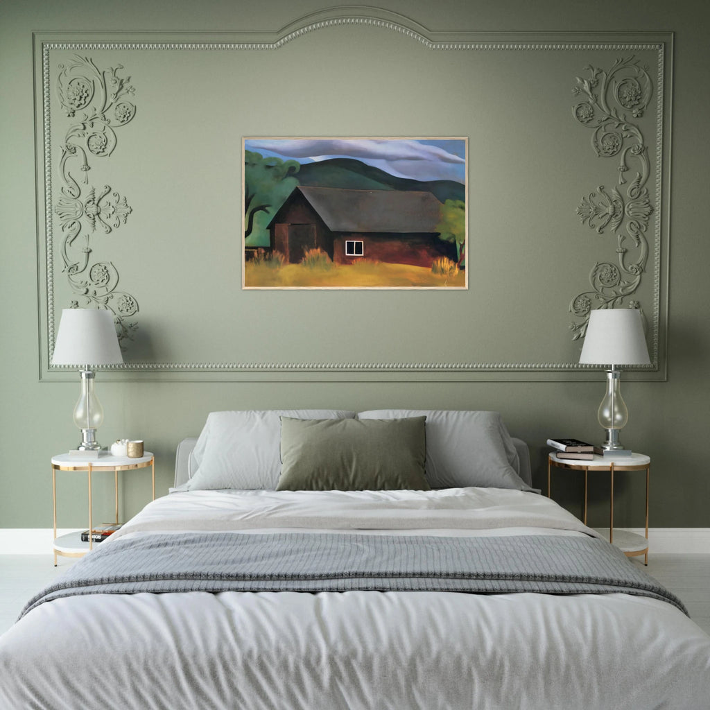 My Shanty, Lake George Framed Poster | Georgia O'Keeffe Framed Prints Wall Art | Georgia O Keeffe Prints