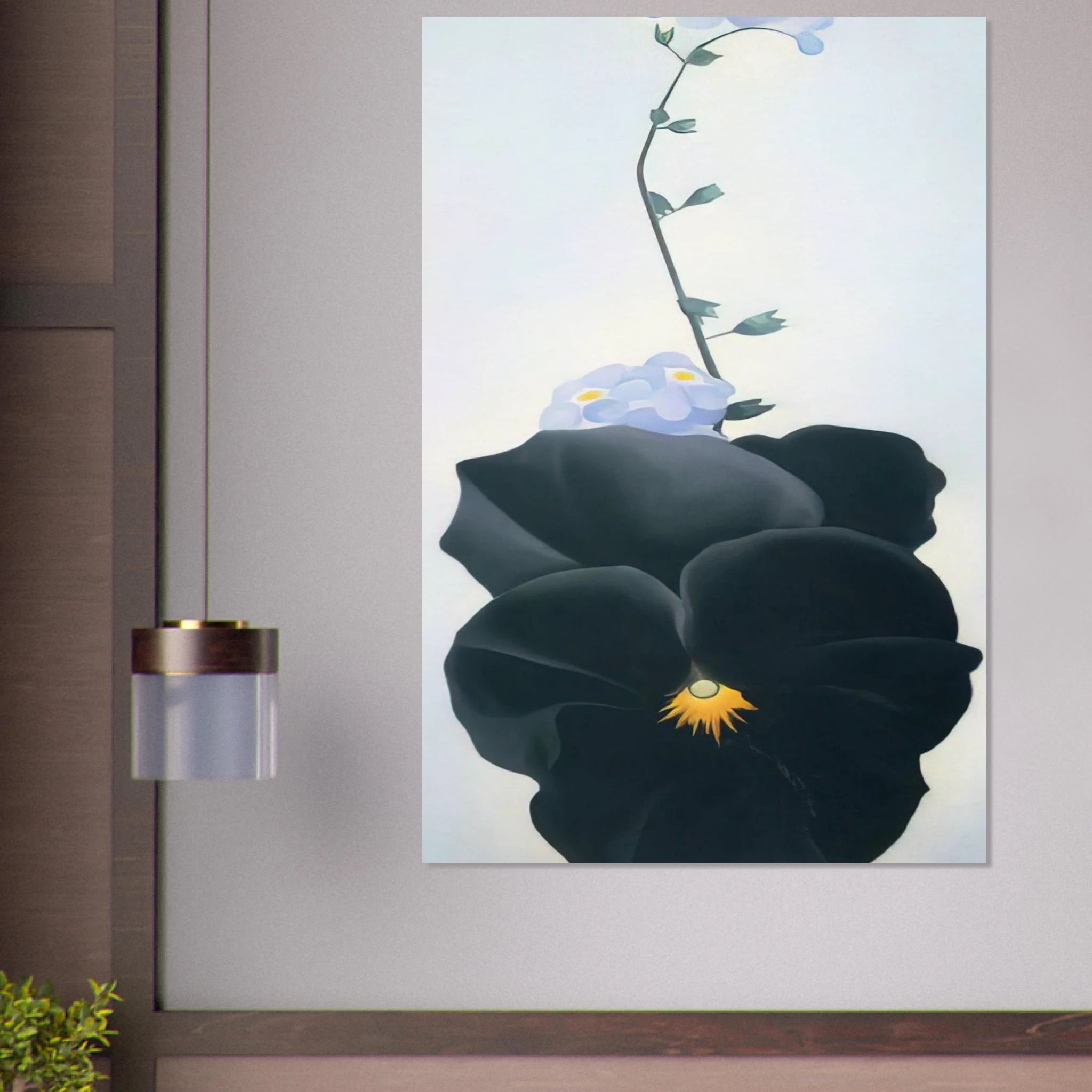 Pansy Poster | Georgia O'Keeffe Poster | Georgia O Keeffe Prints