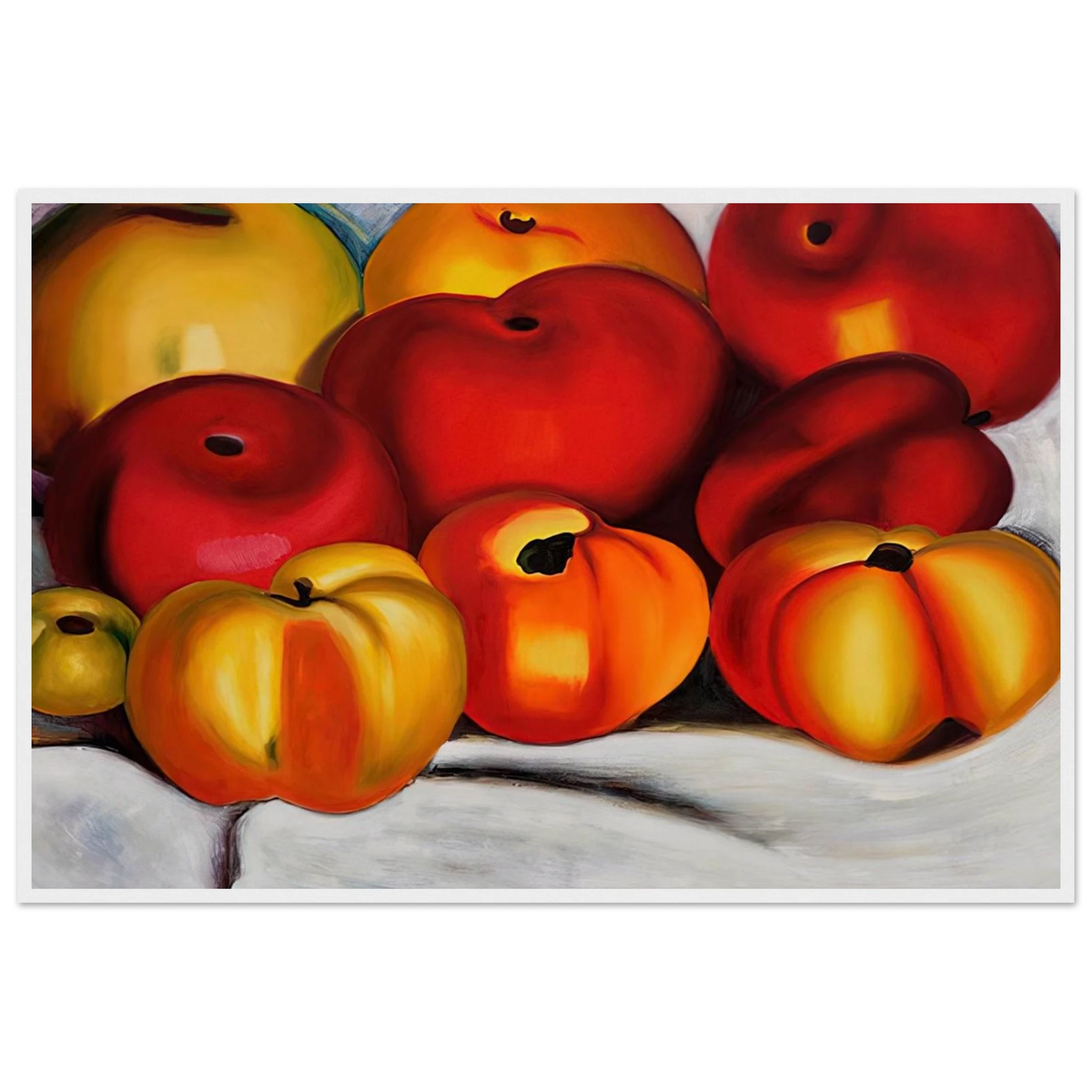 Apple Family II Framed Poster | Georgia O'Keeffe Framed Prints Wall Art | Georgia O Keeffe Prints