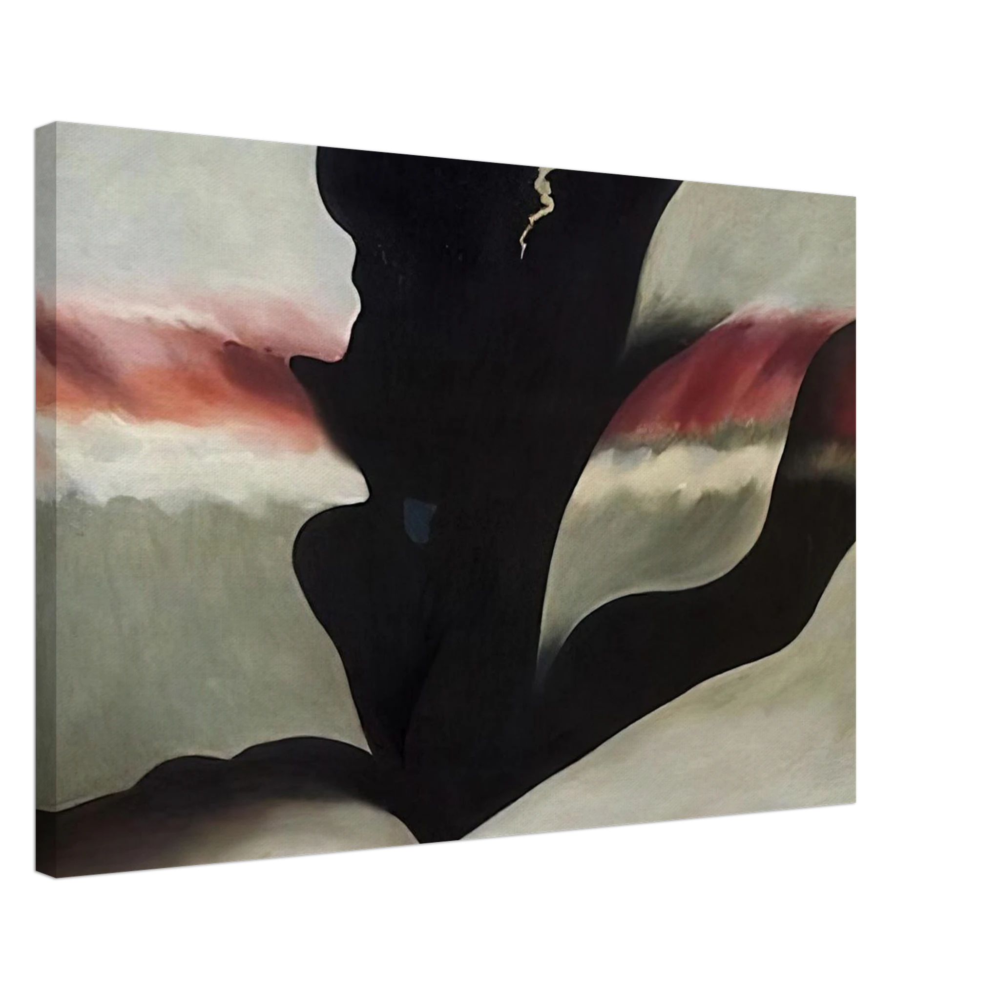 Black Place Green Canvas | Georgia O'Keeffe Canvas | Georgia O Keeffe Prints