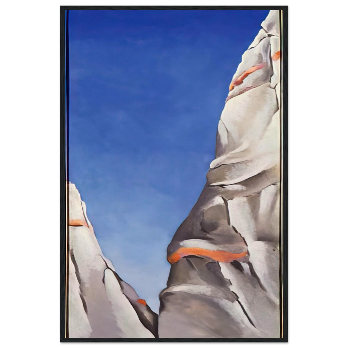 Blue Sky Framed Poster | Georgia O'Keeffe Framed Prints Wall Art | Georgia O Keeffe Prints