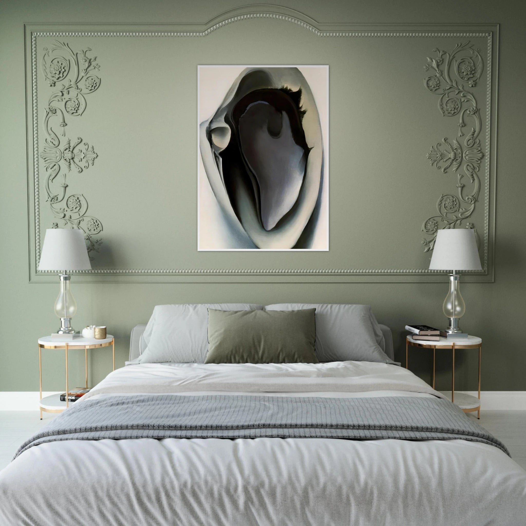 Clam and mussel Framed Poster | Georgia O'Keeffe Framed Prints Wall Art | Georgia O Keeffe Prints
