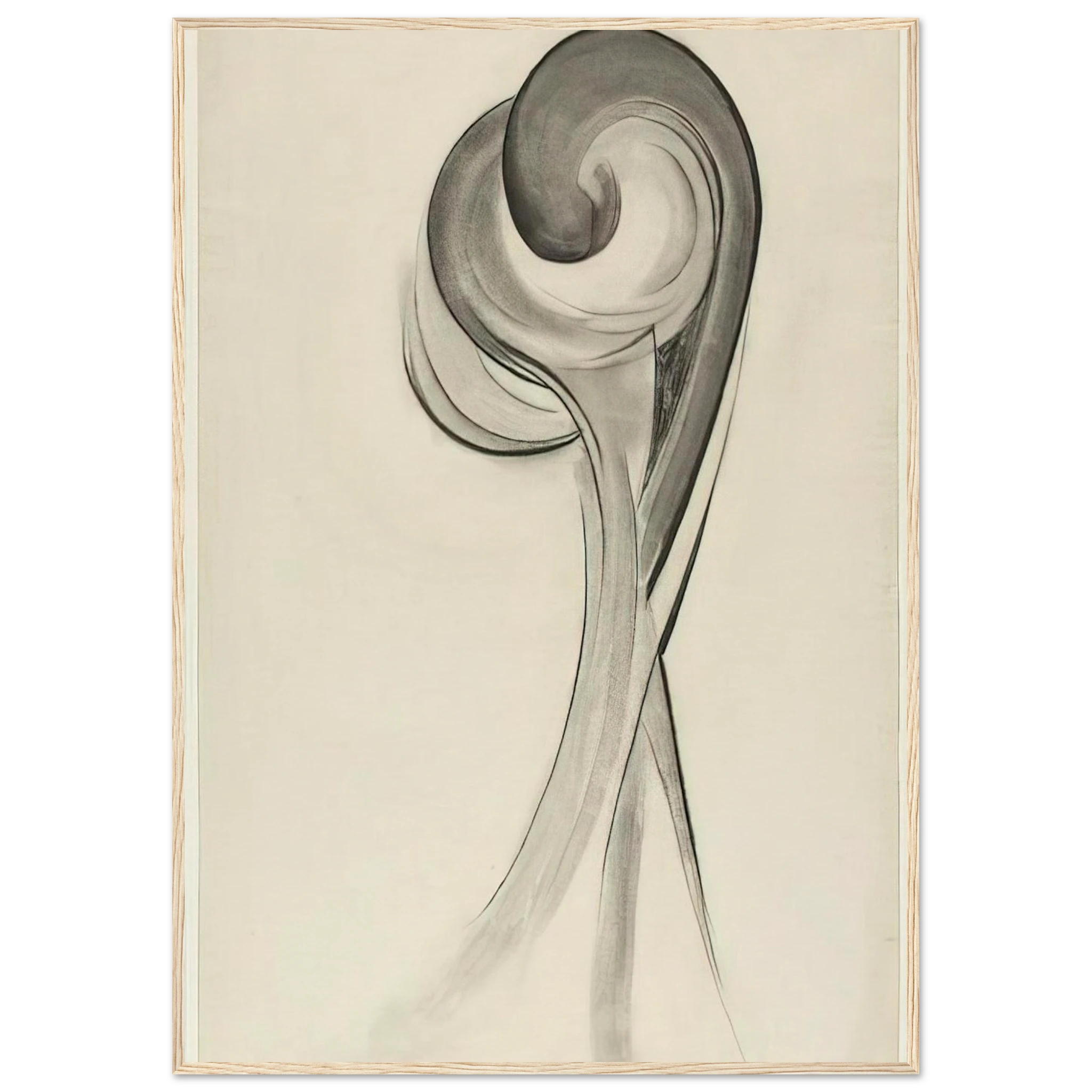 Drawing XII Framed Poster | Georgia O'Keeffe Framed Prints Wall Art | Georgia O Keeffe Prints