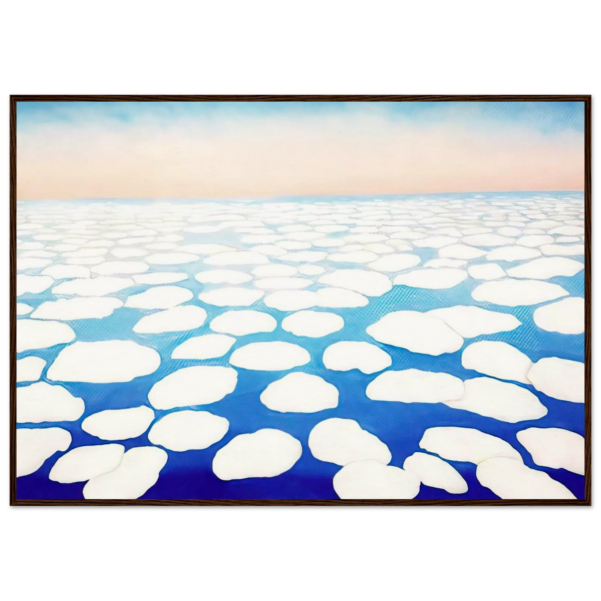 Sky Above the Clouds II Framed Poster | Georgia O'Keeffe Framed Prints Wall Art | Georgia O Keeffe Prints