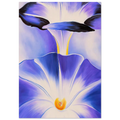 Blue Morning Glories Poster | Georgia O'Keeffe Poster | Georgia O Keeffe Prints