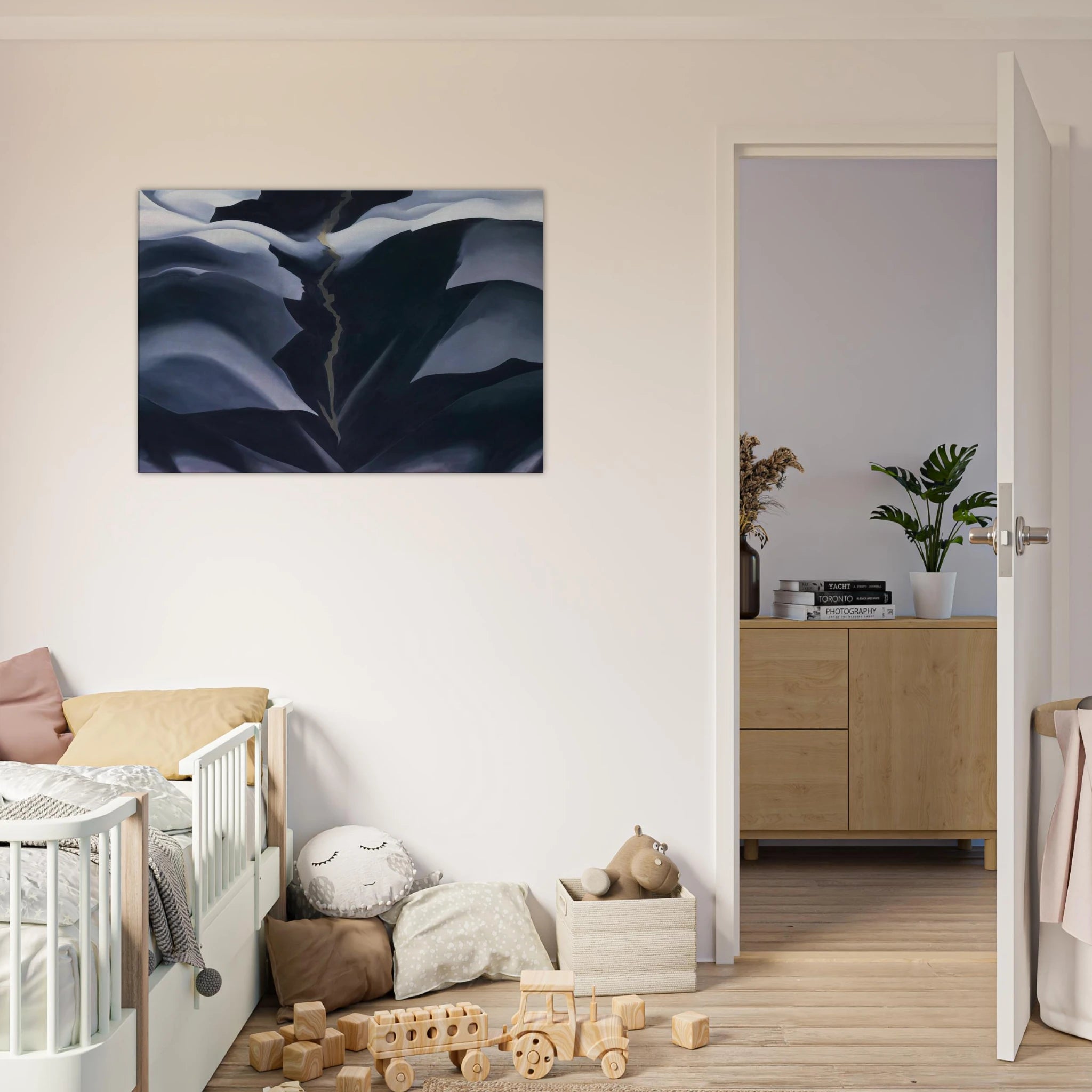 Black Place II Canvas | Georgia O'Keeffe Canvas | Georgia O Keeffe Prints