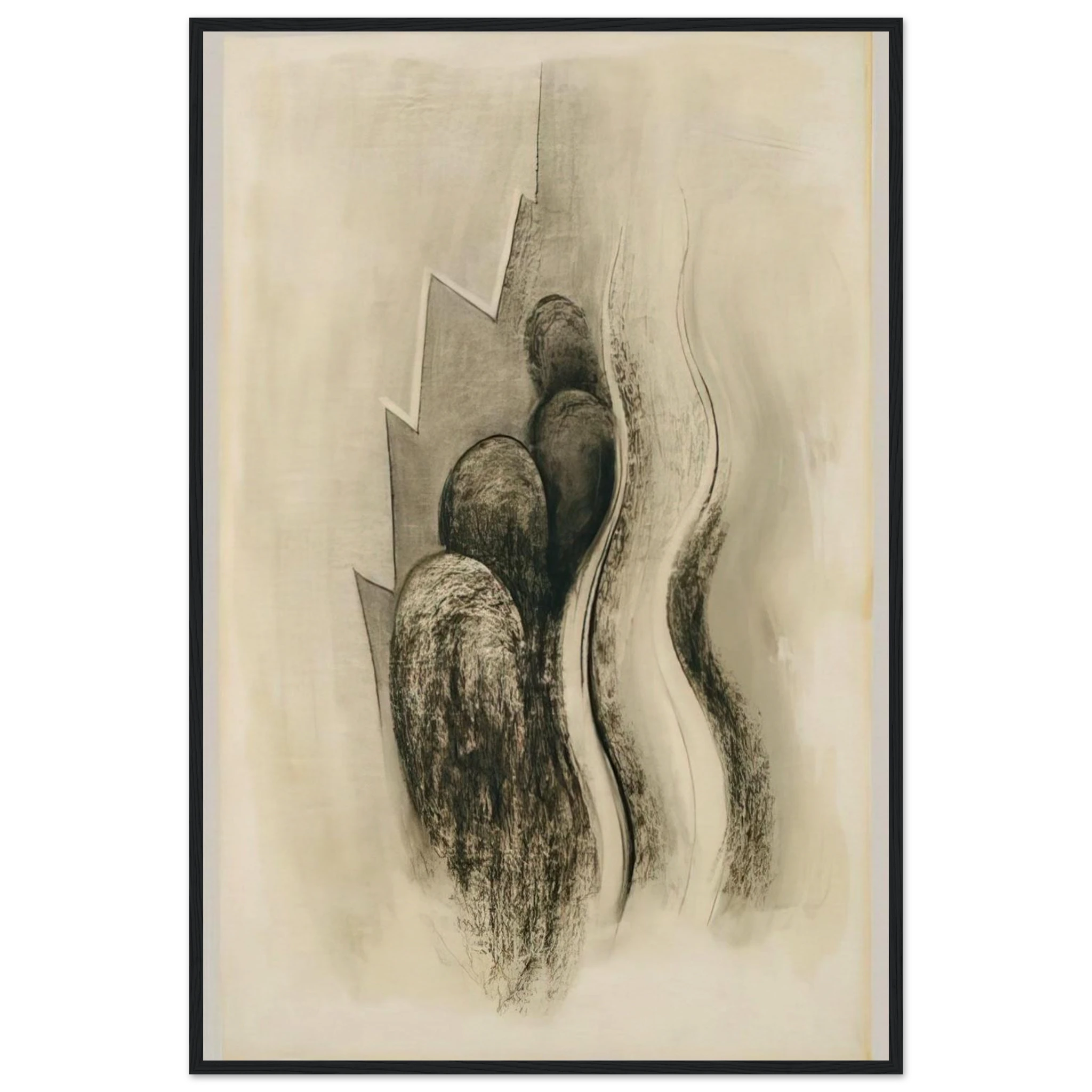 Drawing XIII Framed Poster | Georgia O'Keeffe Framed Prints Wall Art | Georgia O Keeffe Prints