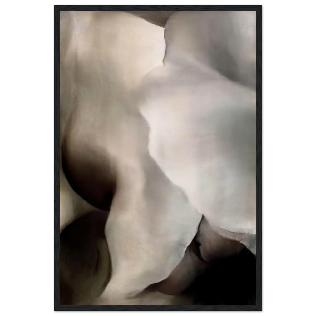 Dark Iris ?3 Framed Poster | Georgia O'Keeffe Framed Prints Wall Art | Georgia O Keeffe Prints