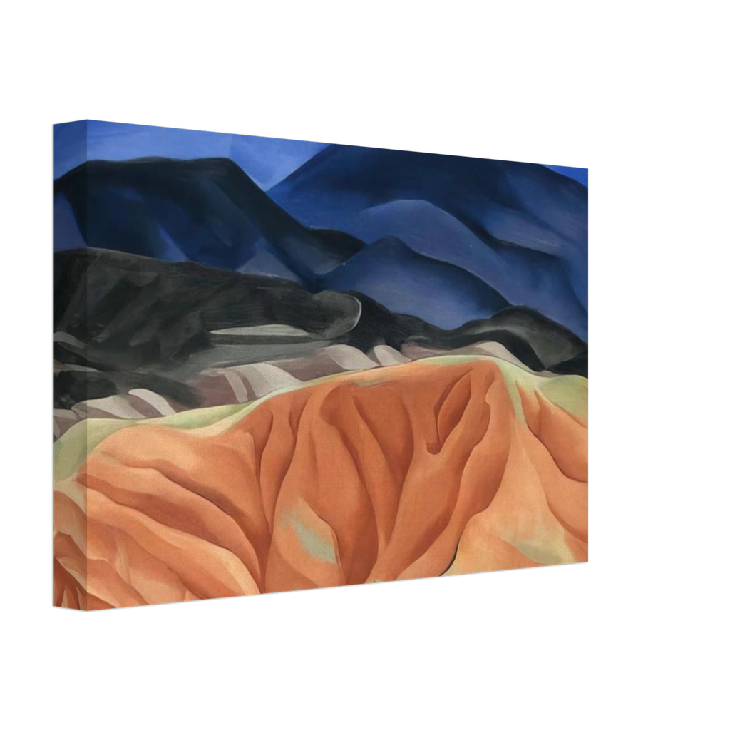 Black Mesa Landscape, New Mexico - Out Back of Mary`s II Canvas | Georgia O'Keeffe Canvas | Georgia O Keeffe Prints