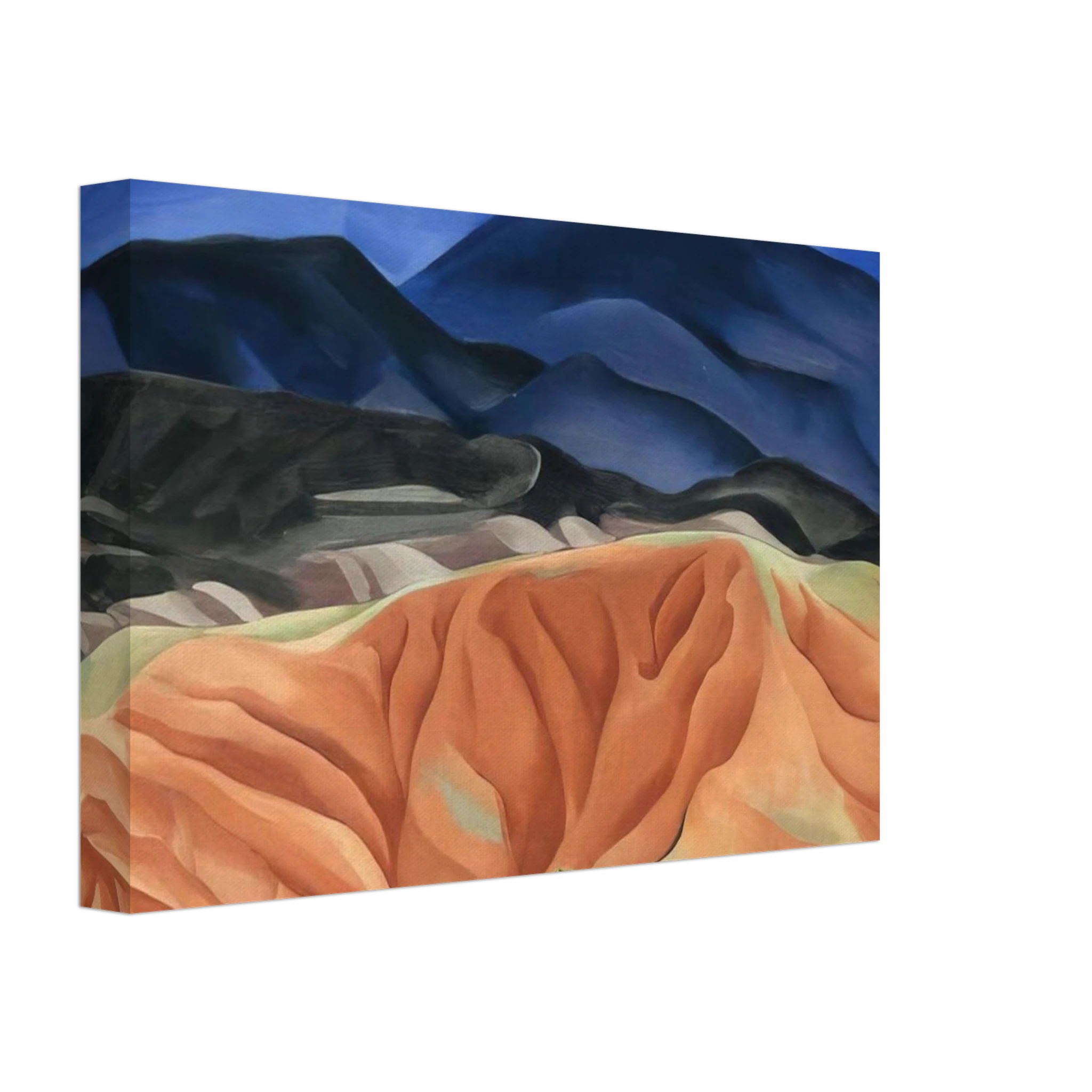 Black Mesa Landscape, New Mexico - Out Back of Mary`s II Canvas | Georgia O'Keeffe Canvas | Georgia O Keeffe Prints