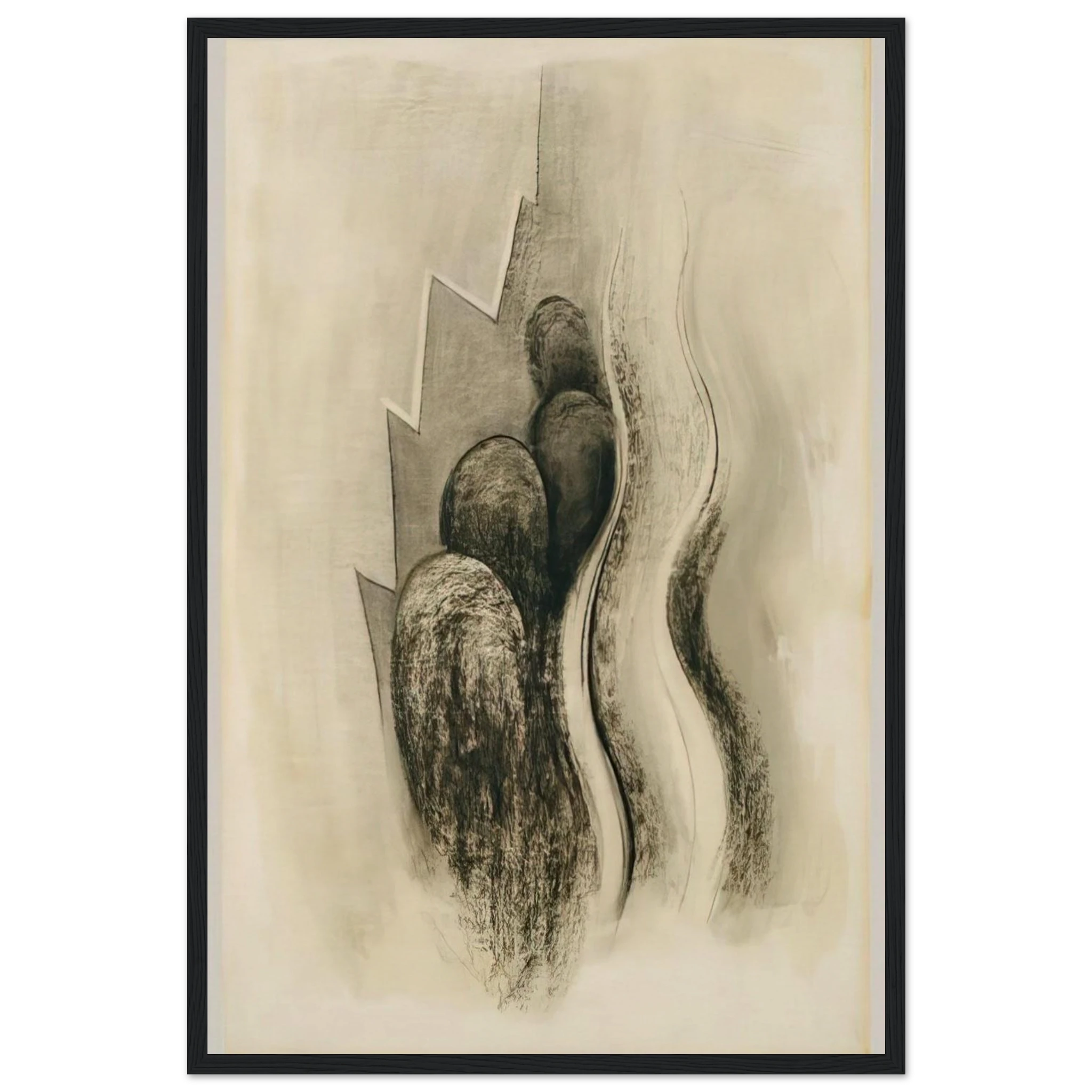 Drawing XIII Framed Poster | Georgia O'Keeffe Framed Prints Wall Art | Georgia O Keeffe Prints