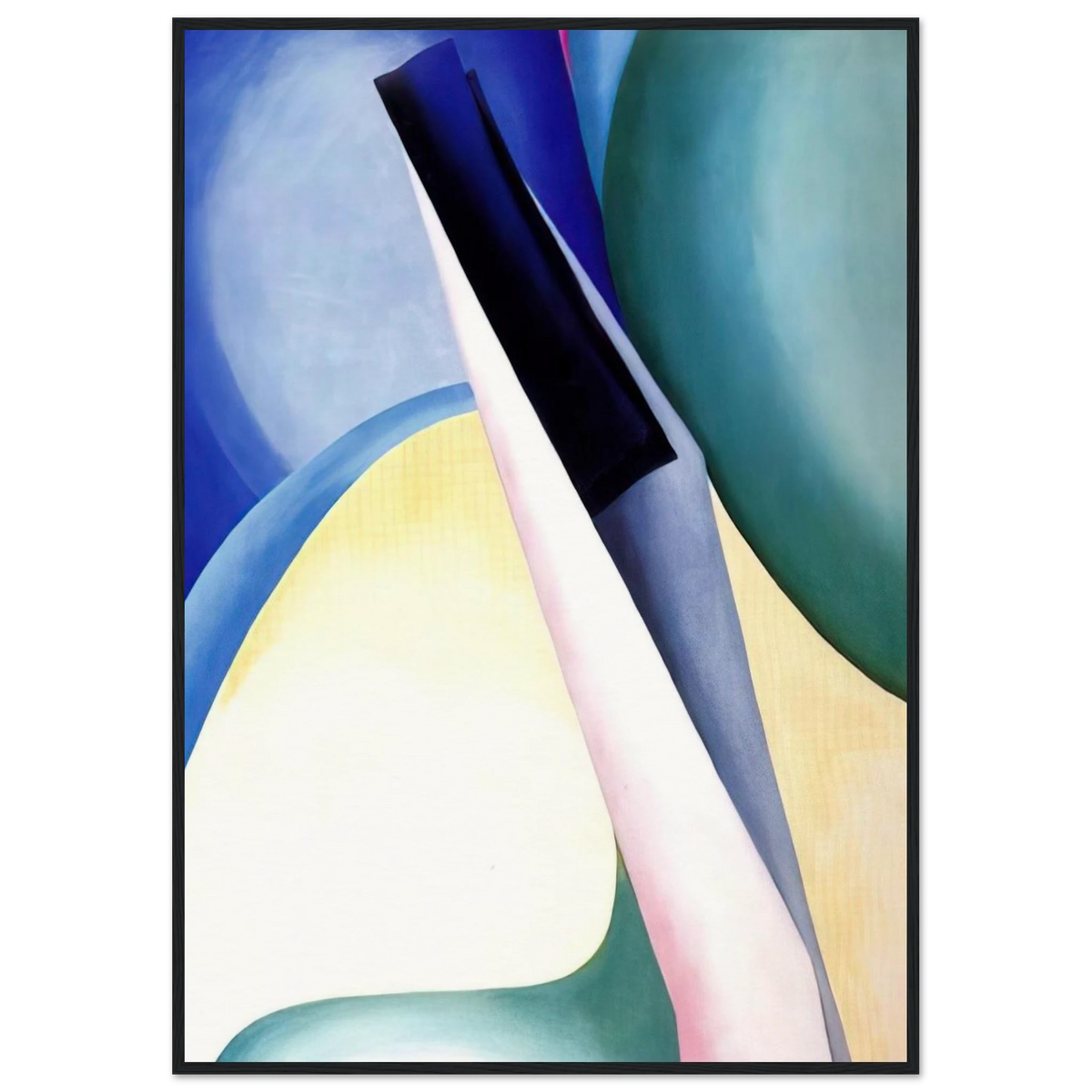 Black Spot No. 2 Framed Poster | Georgia O'Keeffe Framed Prints Wall Art | Georgia O Keeffe Prints