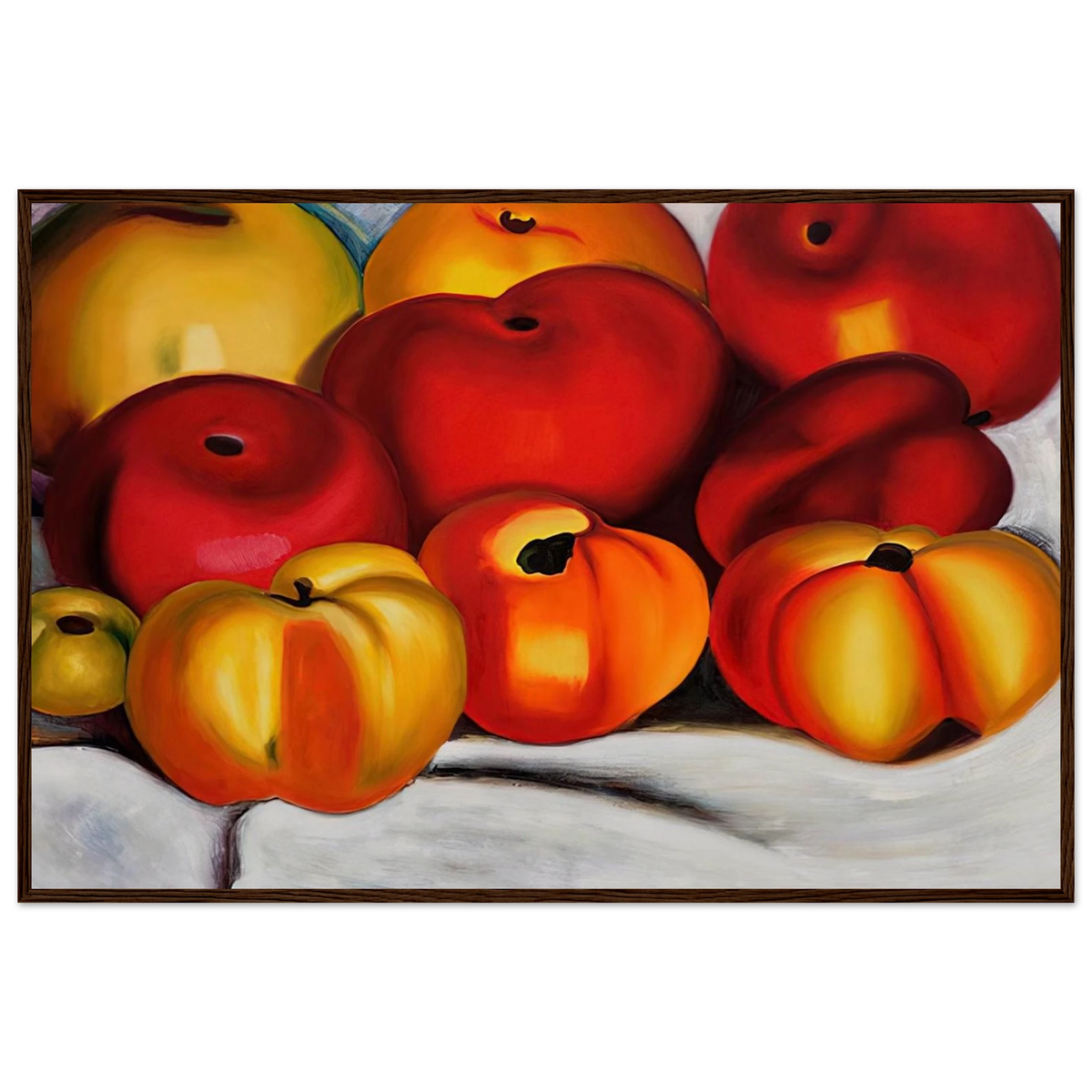 Apple Family II Framed Poster | Georgia O'Keeffe Framed Prints Wall Art | Georgia O Keeffe Prints