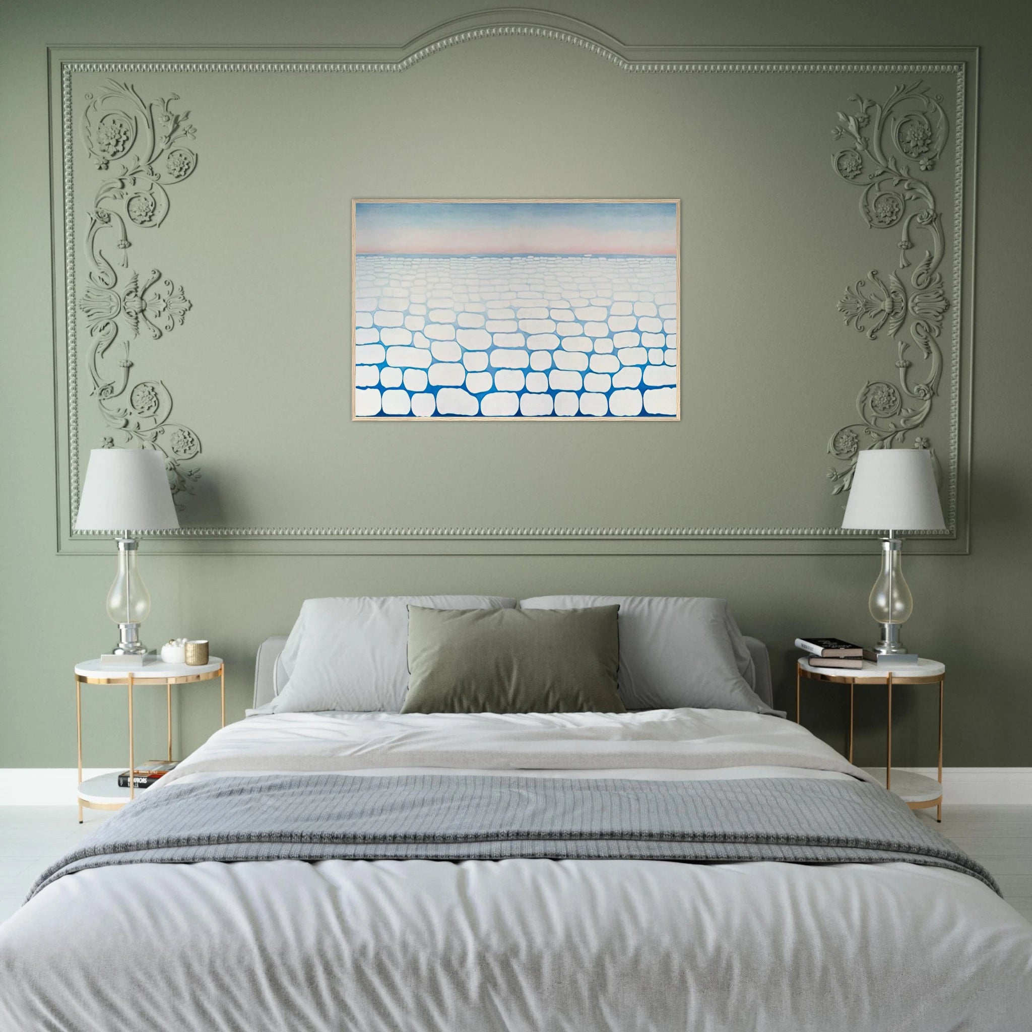 Sky Above Clouds IV Framed Poster | Georgia O'Keeffe Framed Prints Wall Art | Georgia O Keeffe Prints