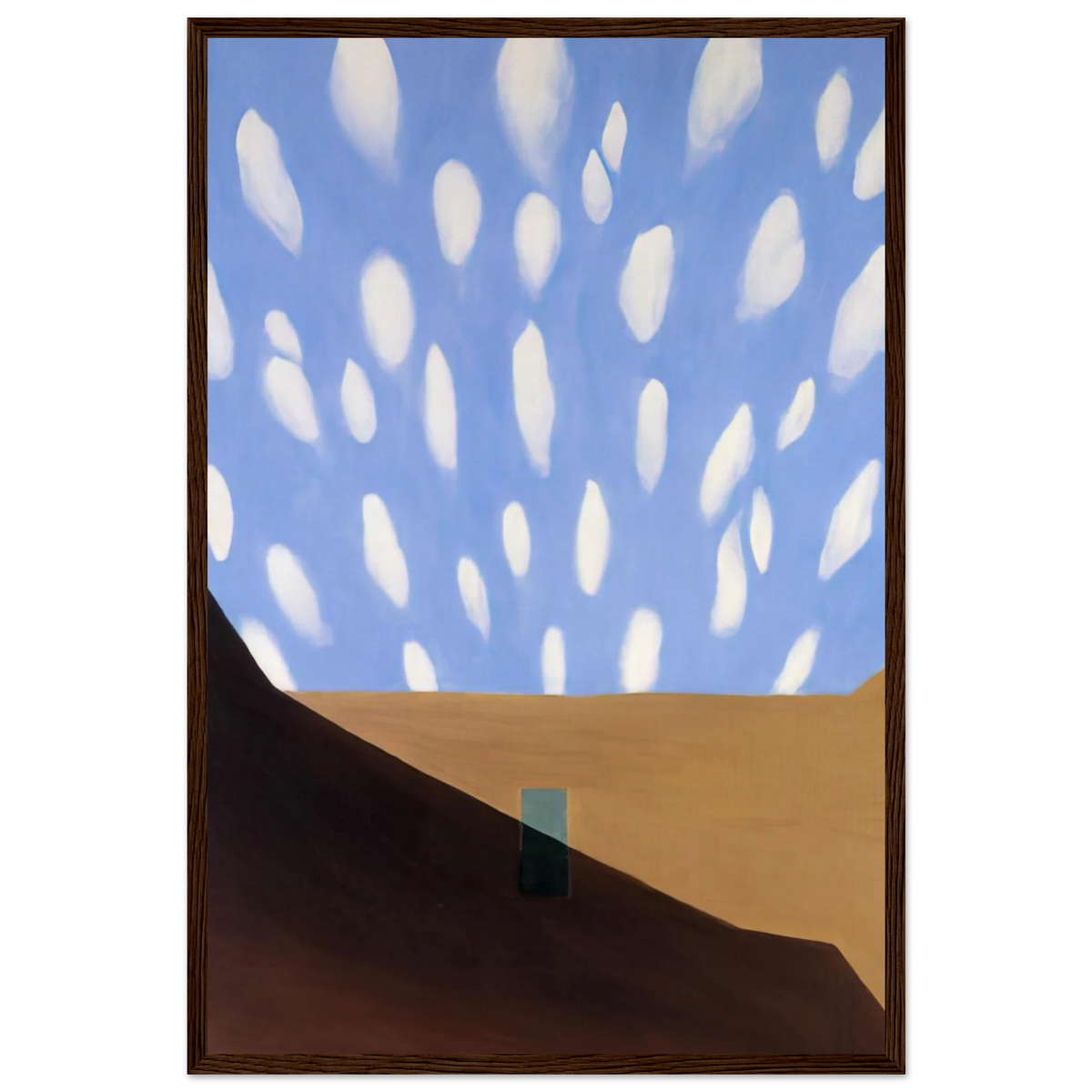 In the Patio VIII Framed Poster | Georgia O'Keeffe Framed Prints Wall Art | Georgia O Keeffe Prints