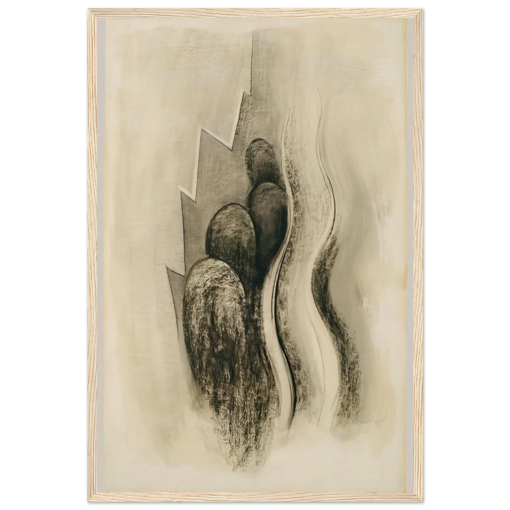 Drawing XIII Framed Poster | Georgia O'Keeffe Framed Prints Wall Art | Georgia O Keeffe Prints