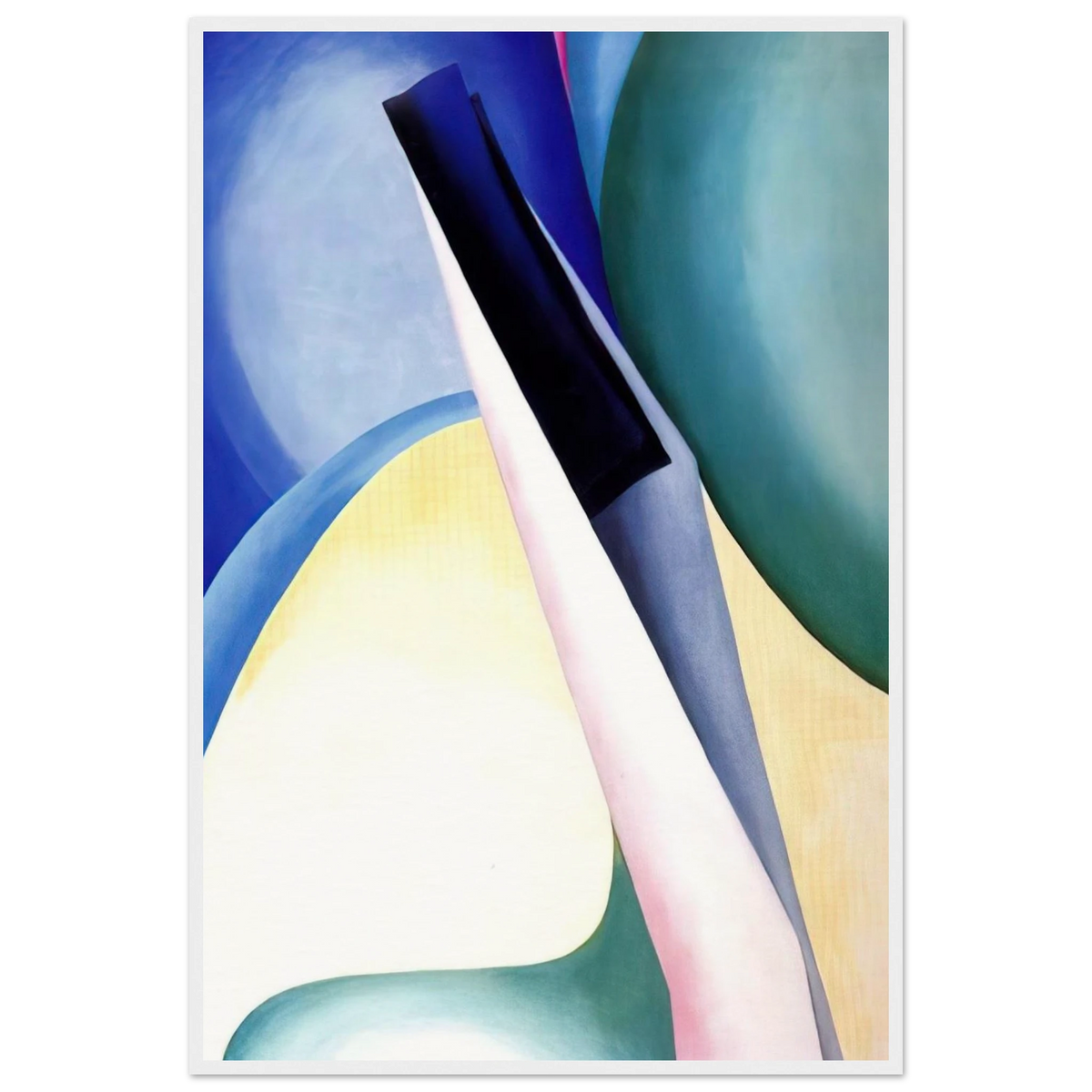 Black Spot No. 2 Framed Poster | Georgia O'Keeffe Framed Prints Wall Art | Georgia O Keeffe Prints