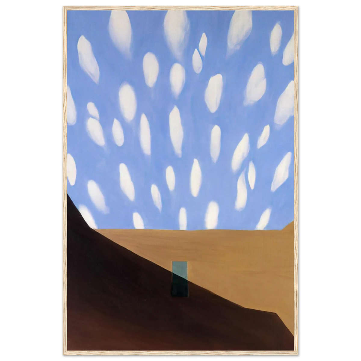 In the Patio VIII Framed Poster | Georgia O'Keeffe Framed Prints Wall Art | Georgia O Keeffe Prints